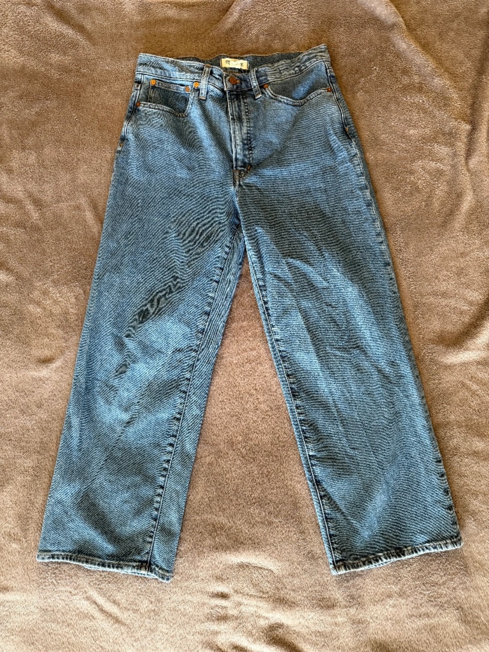 Madewell The Perfect Vintage Wide-Leg Crop Jean